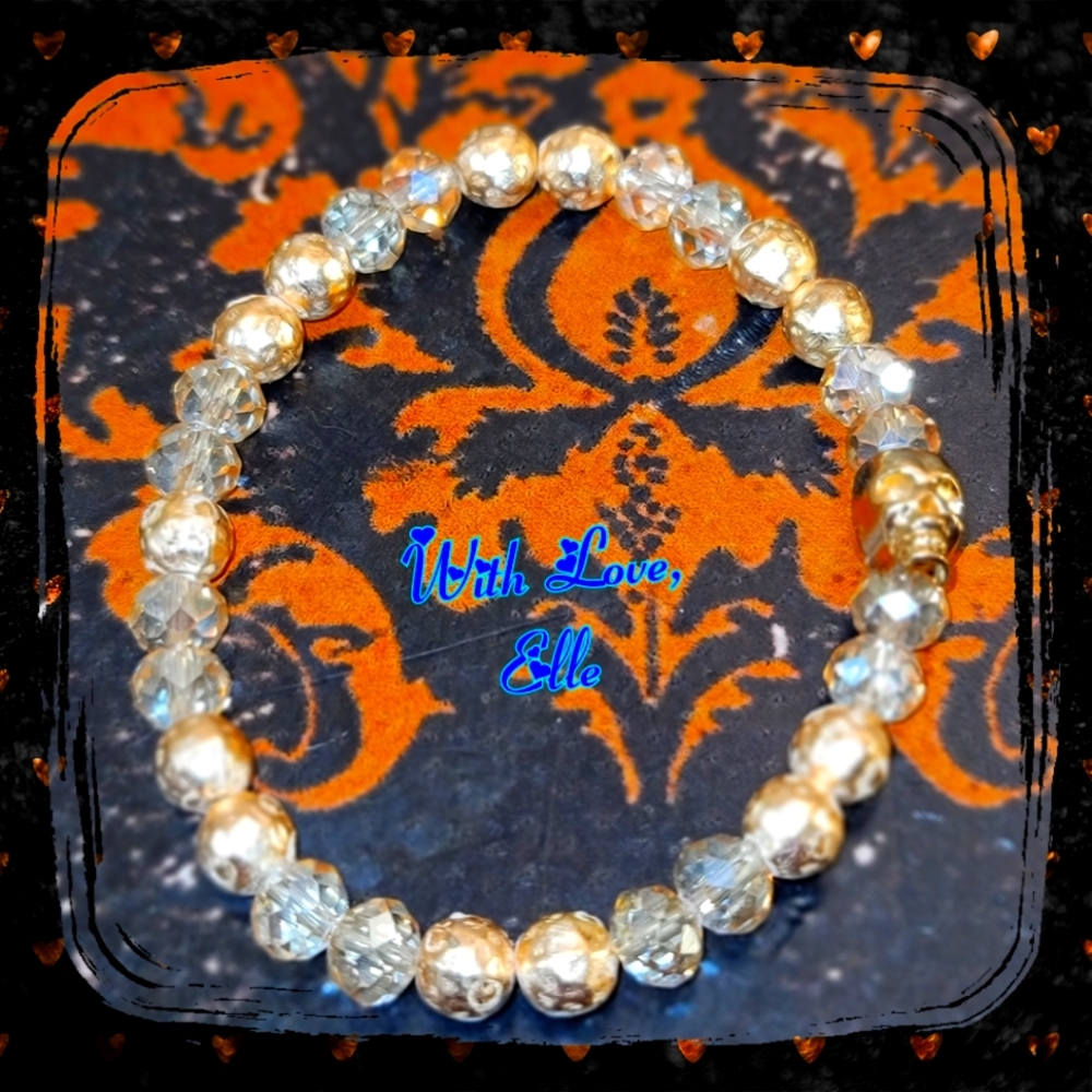 Handmade Beaded Stretch Bracelet
